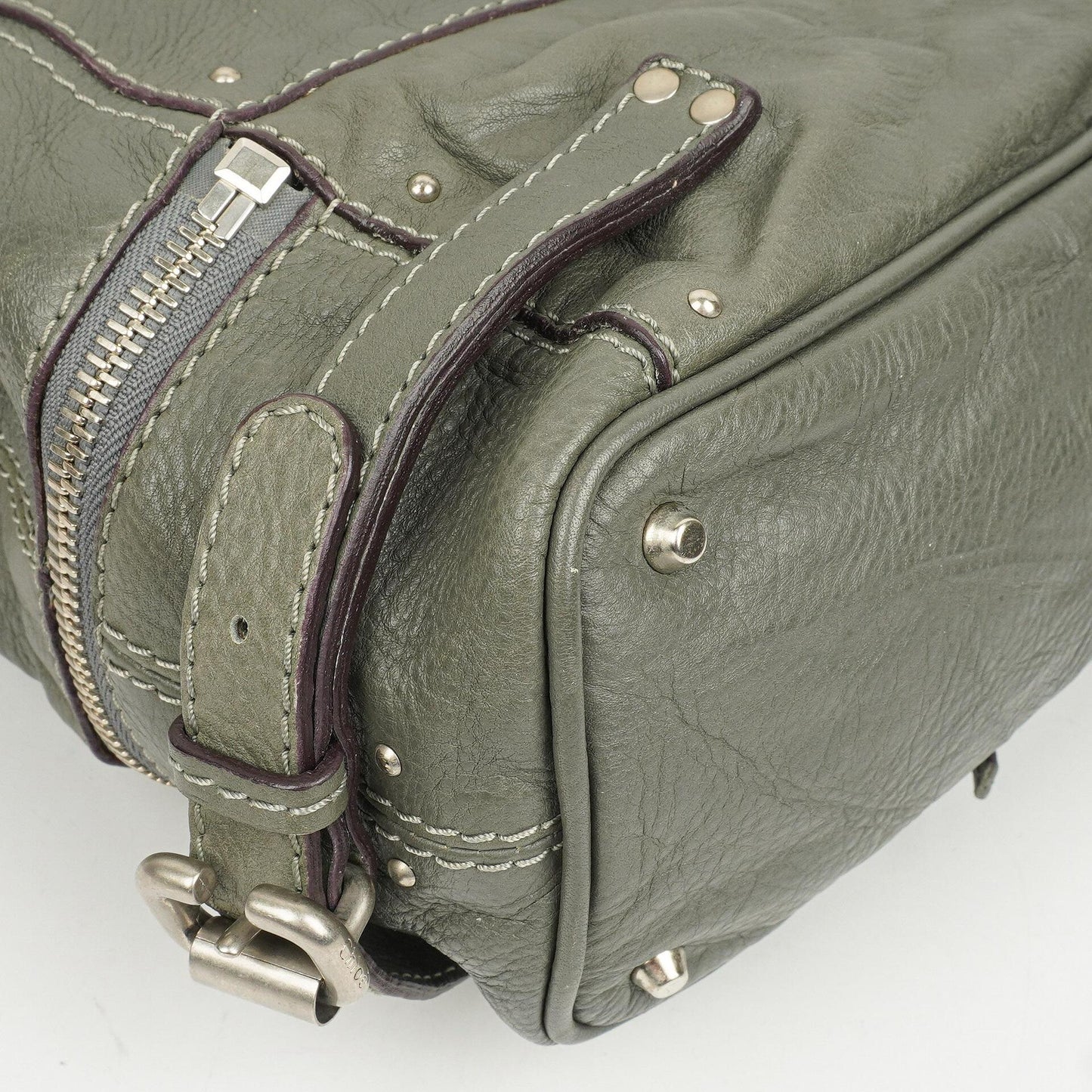 Chloé Paddington Große Craie Leder Tote Bag