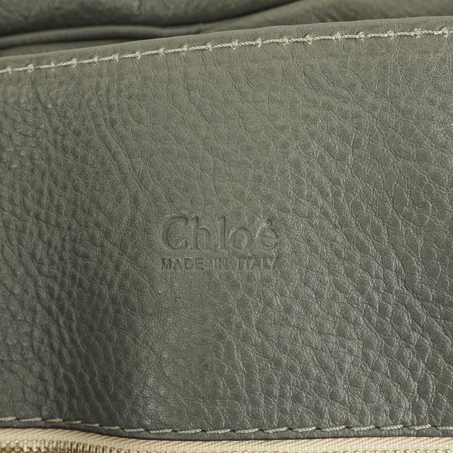 Chloé Paddington Große Craie Leder Tote Bag