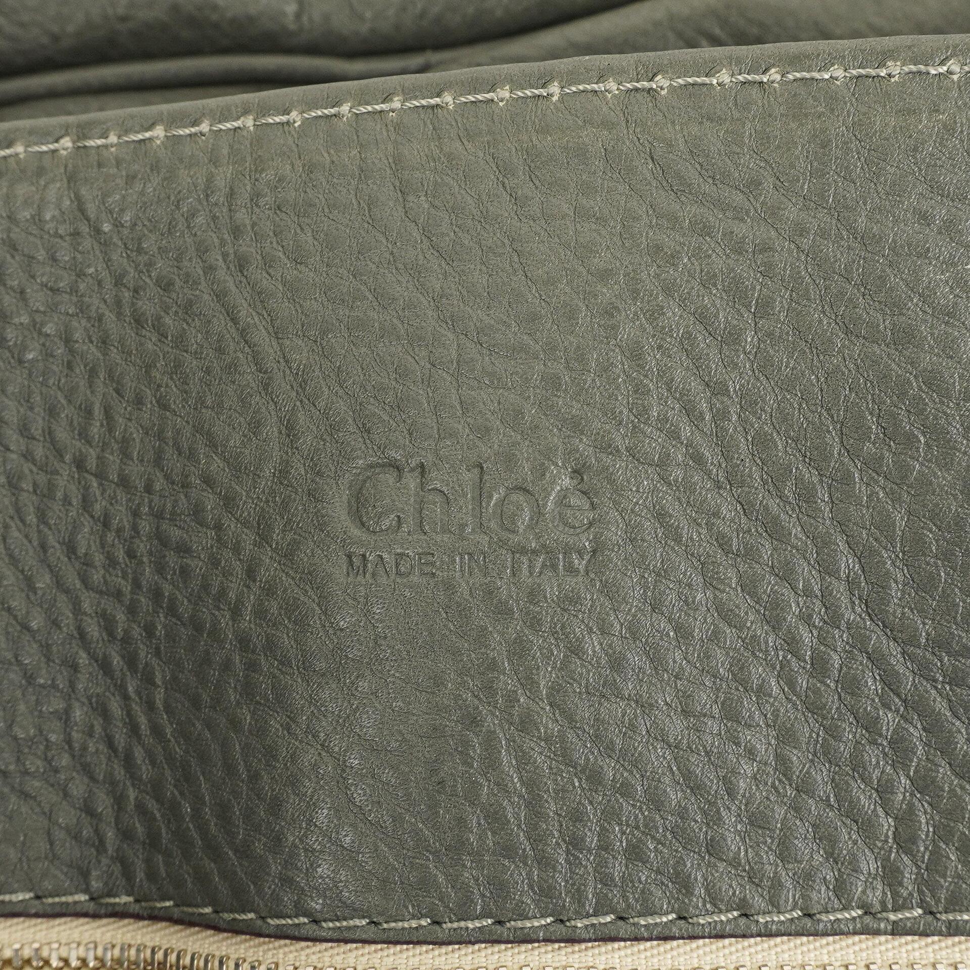 Chloé Paddington Große Craie Leder Tote Bag