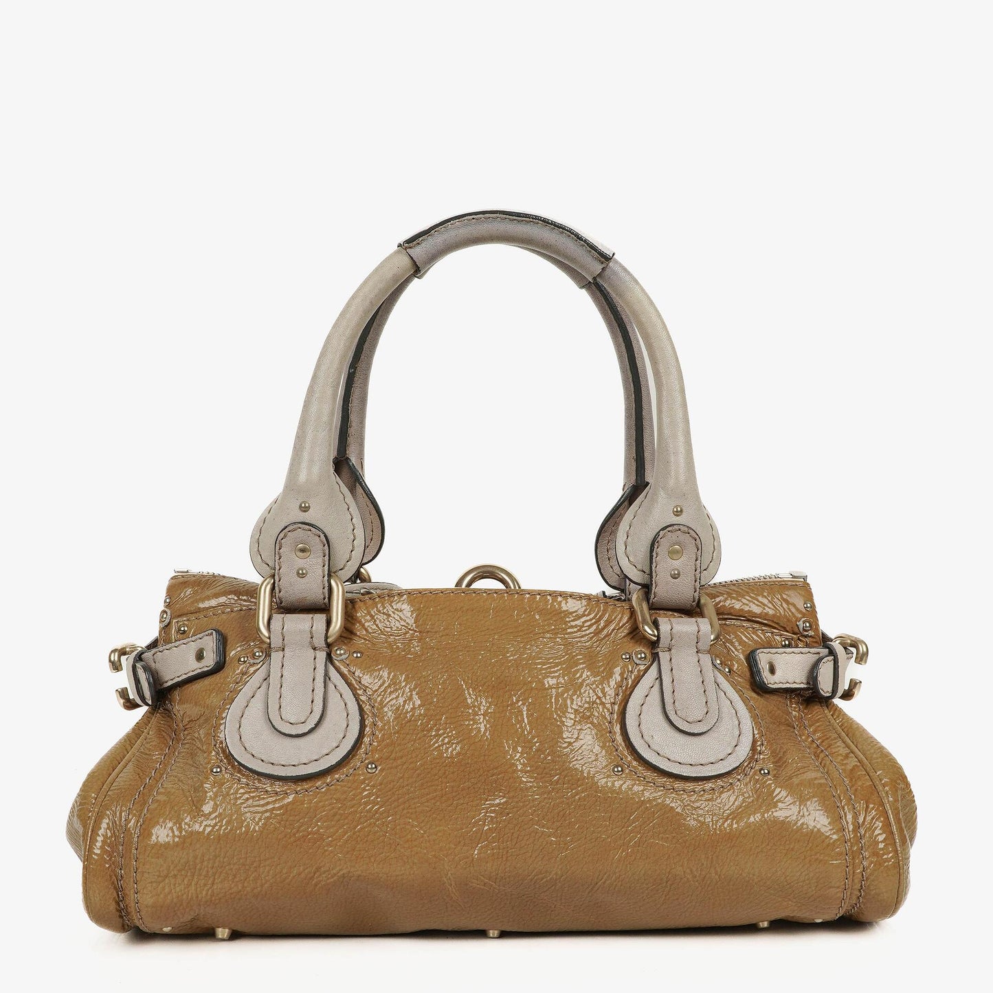 Chloe Paddington Satchel-Tasche aus Lackleder