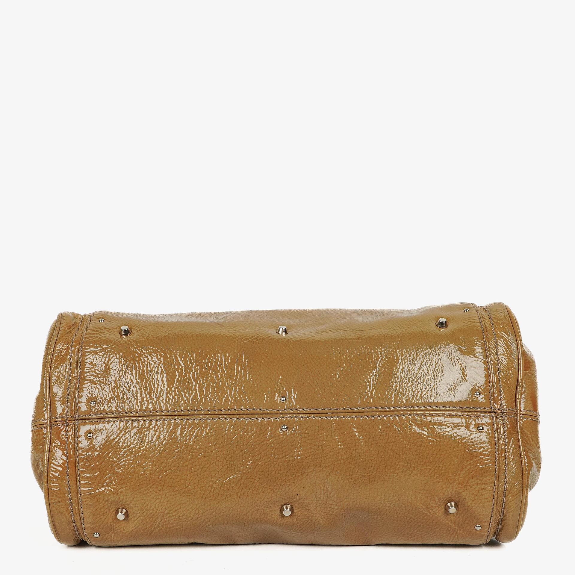 Chloe Paddington Satchel-Tasche aus Lackleder