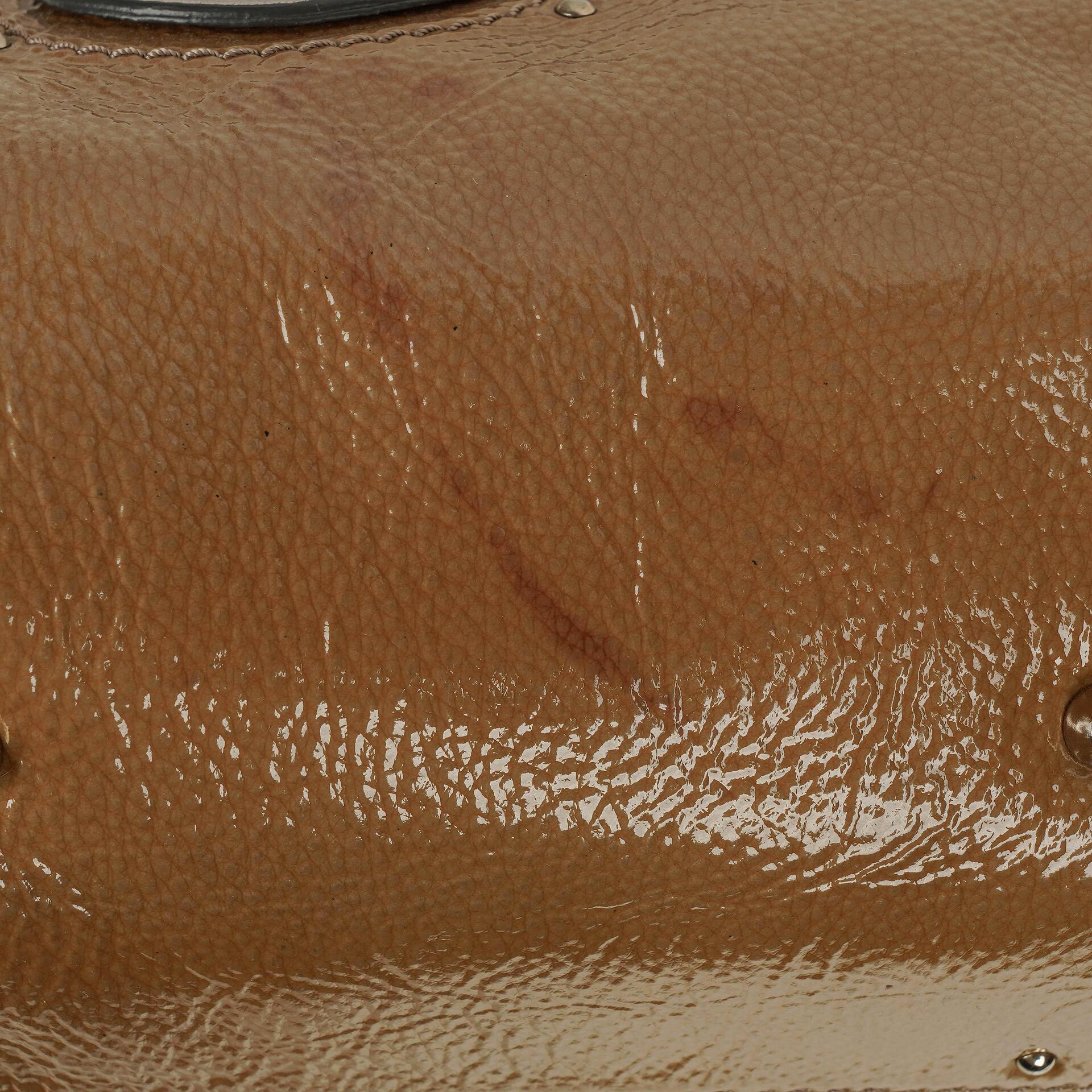 Chloe Paddington Satchel-Tasche aus Lackleder