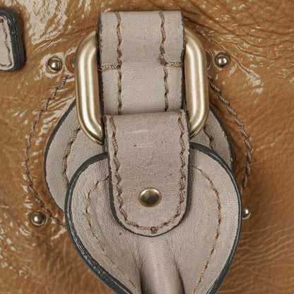 Chloe Paddington Satchel-Tasche aus Lackleder