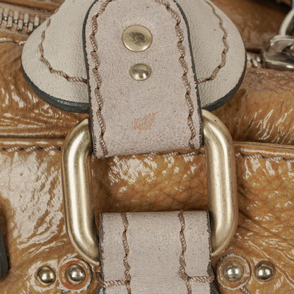Chloe Paddington Satchel-Tasche aus Lackleder