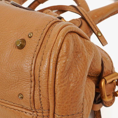 Chloe Paddington Kleine Braune Kalbsleder Aktentasche