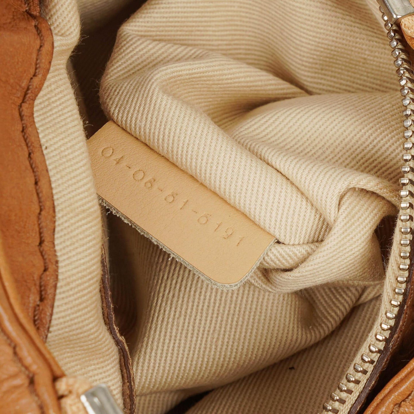 Chloe Paddington Kleine Braune Kalbsleder Aktentasche