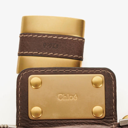 Chloe Paddington Kleine braune Lederhandtasche