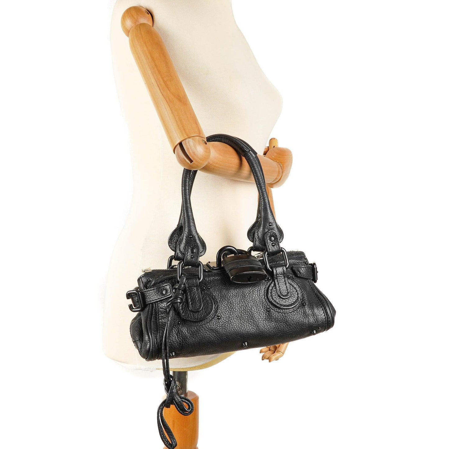 Chloe Paddington Satchel Tasche aus kleinem Kalbsleder