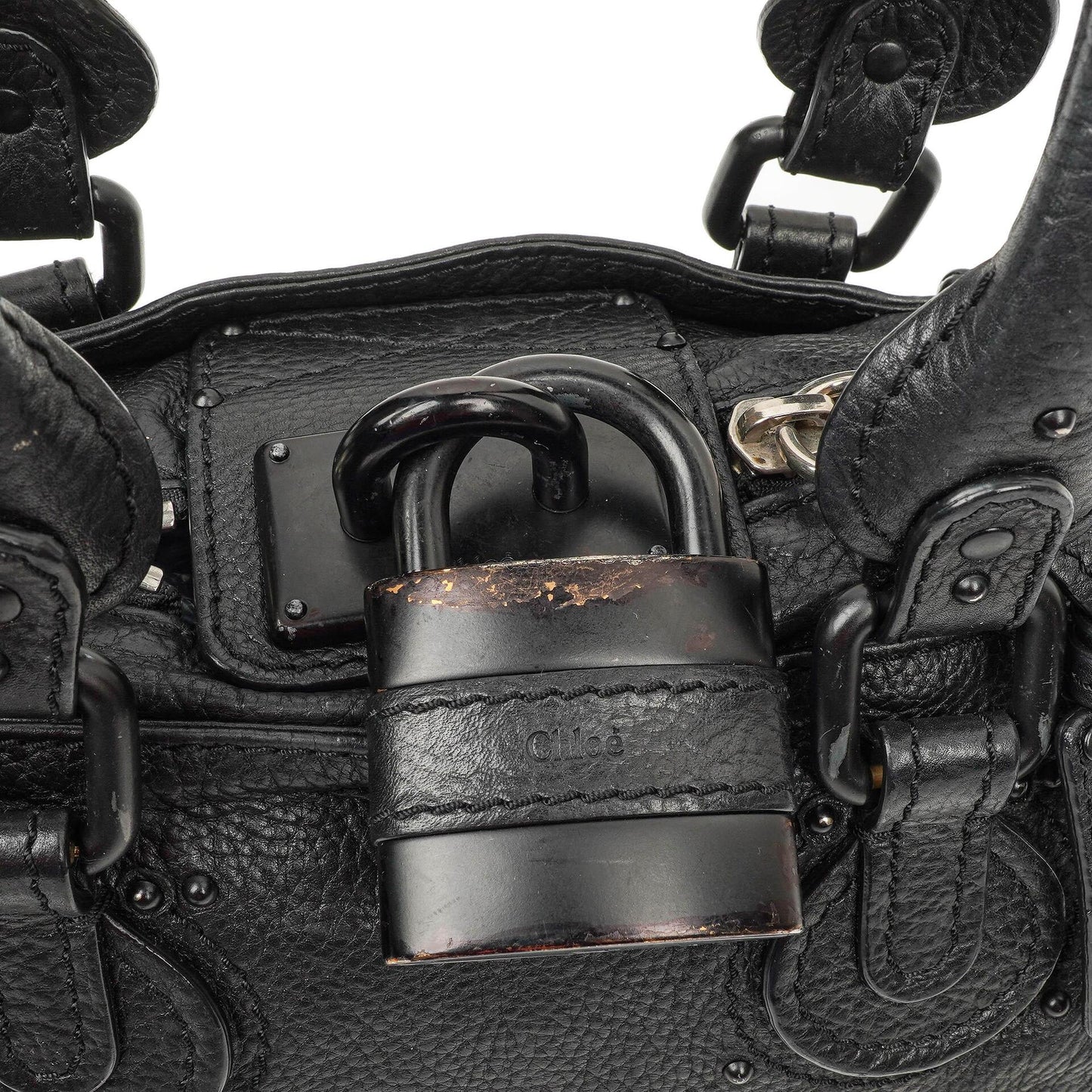 Chloe Paddington Satchel Tasche aus kleinem Kalbsleder
