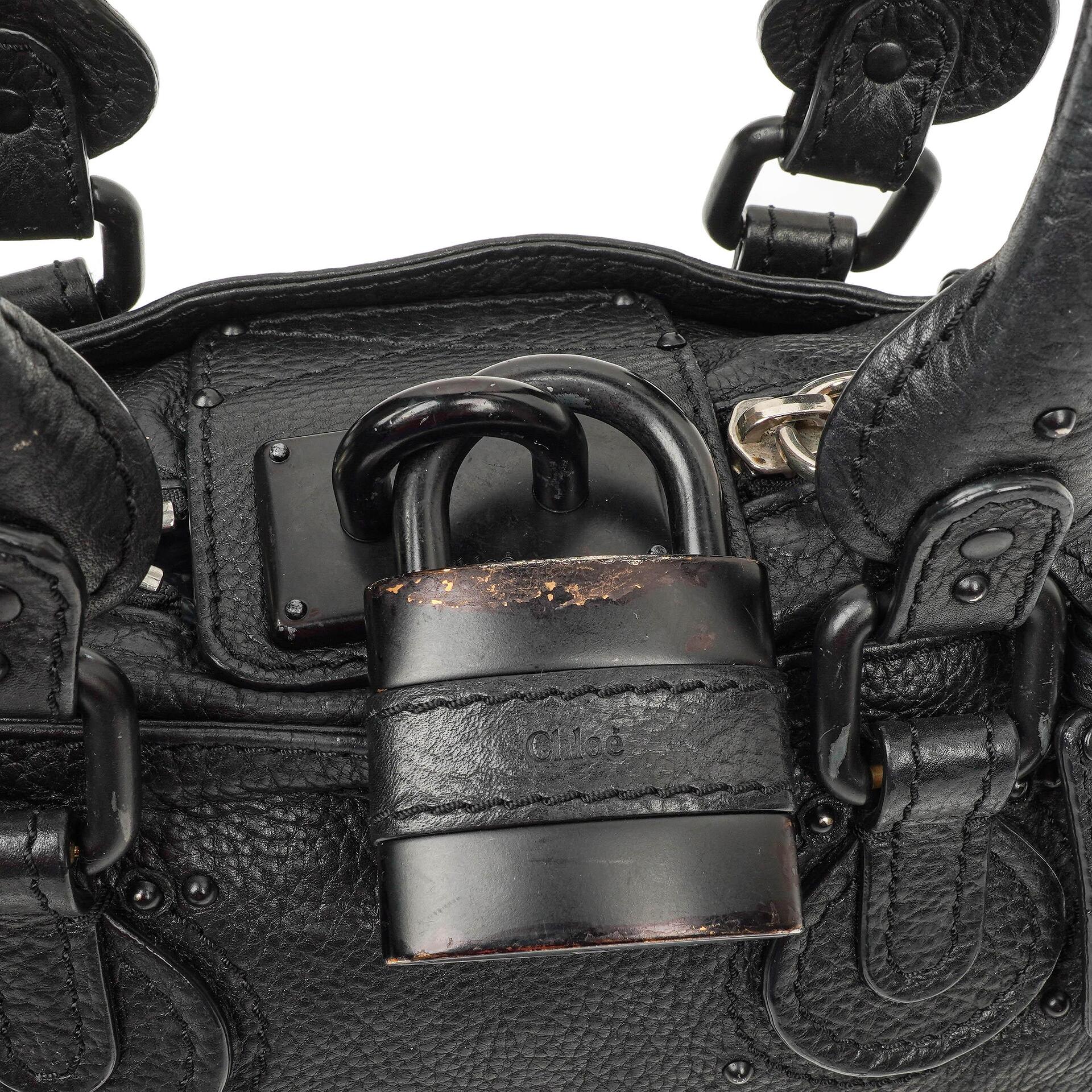 Chloe Paddington Satchel Tasche aus kleinem Kalbsleder