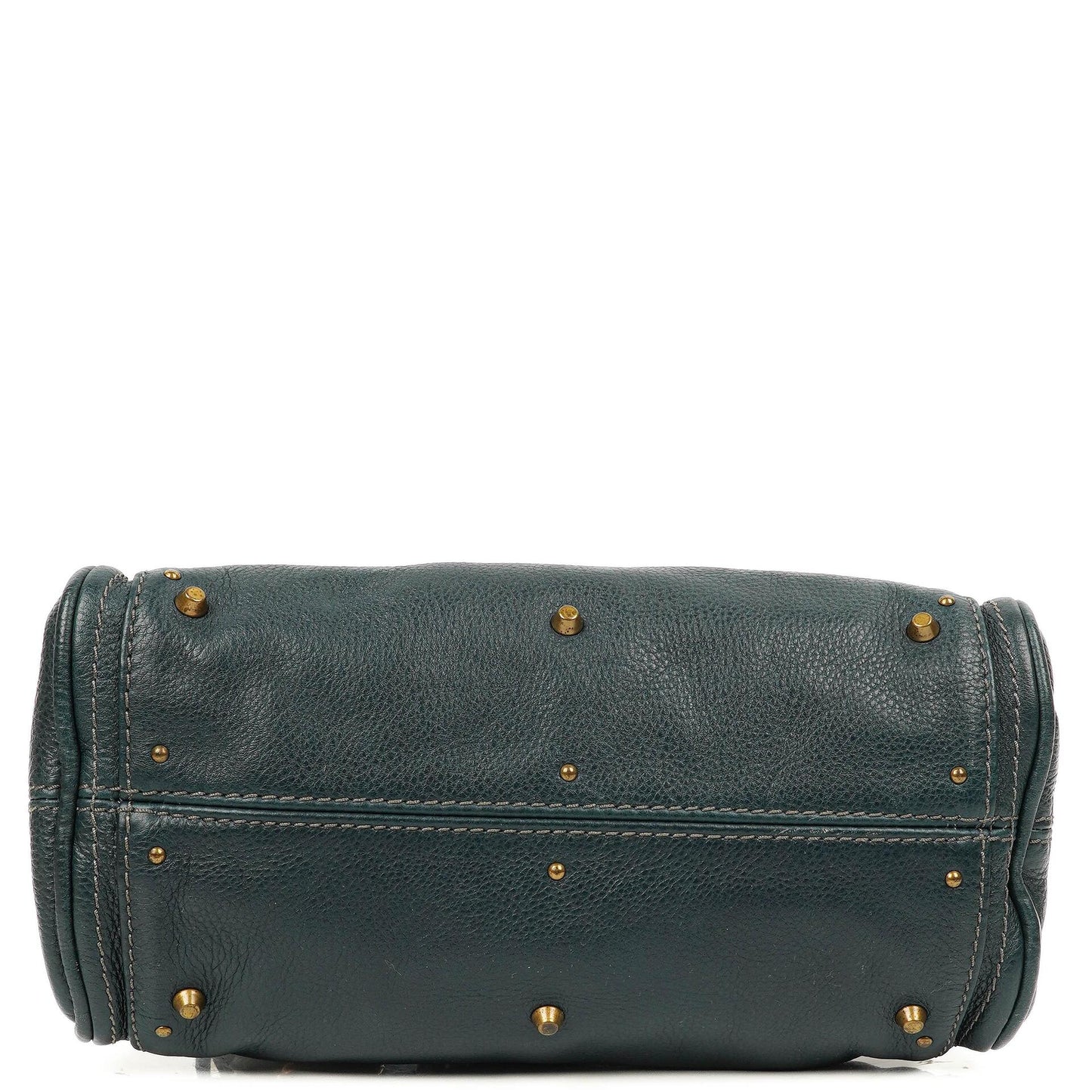 Chloe Paddington Satchel Tasche aus kleinem schwarzem Kalbsleder
