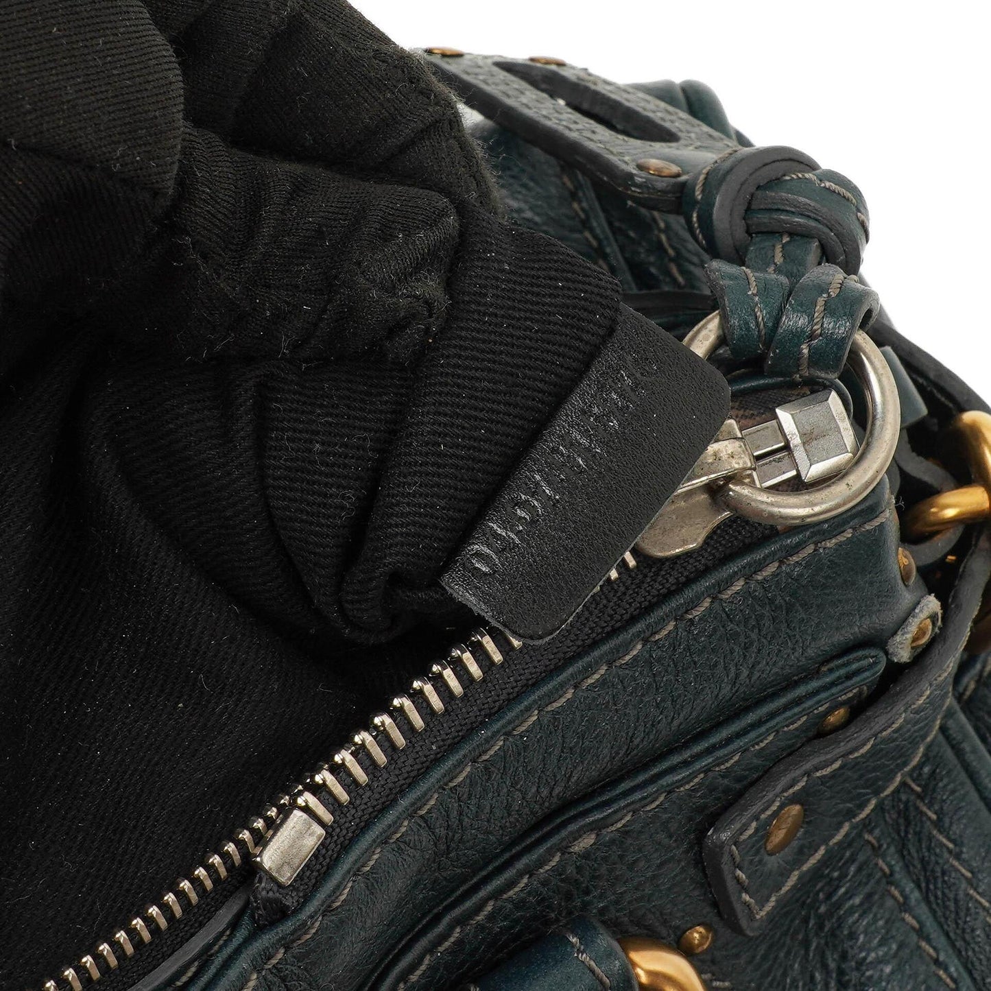 Chloe Paddington Satchel Tasche aus kleinem schwarzem Kalbsleder