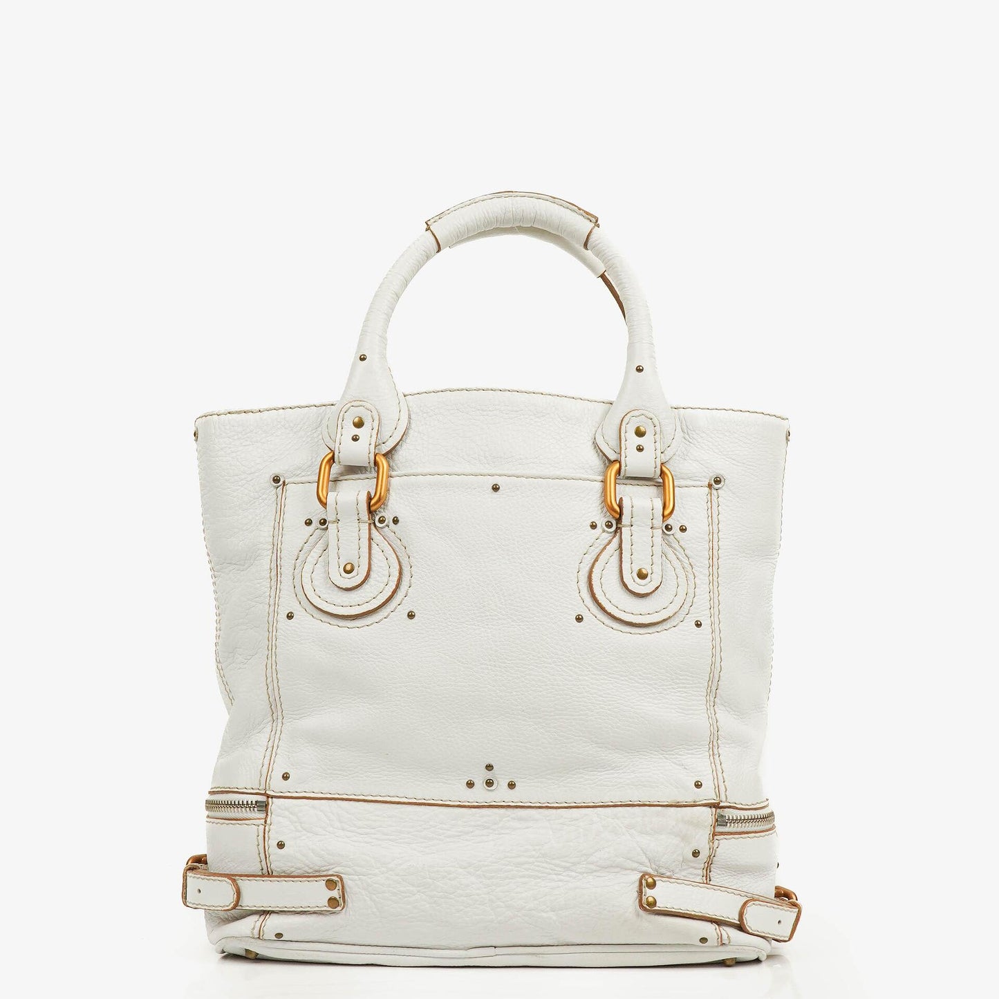 Chloé Paddington Satchel-Tasche in Weiß