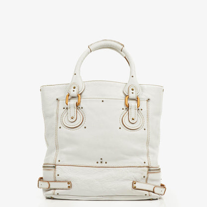 Chloé Paddington Satchel-Tasche in Weiß