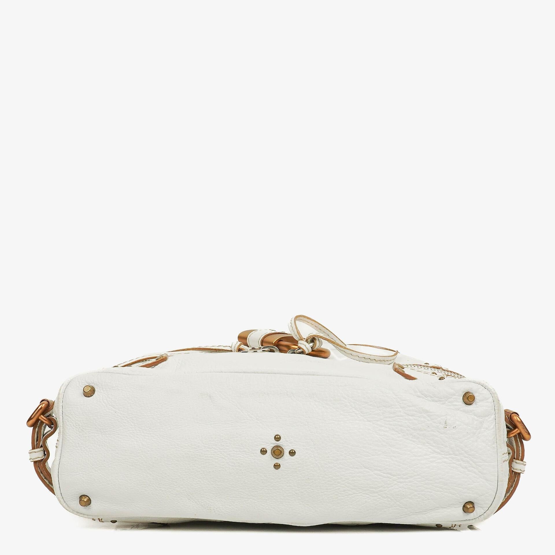 Chloé Paddington Satchel-Tasche in Weiß