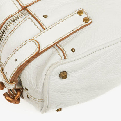 Chloé Paddington Satchel-Tasche in Weiß