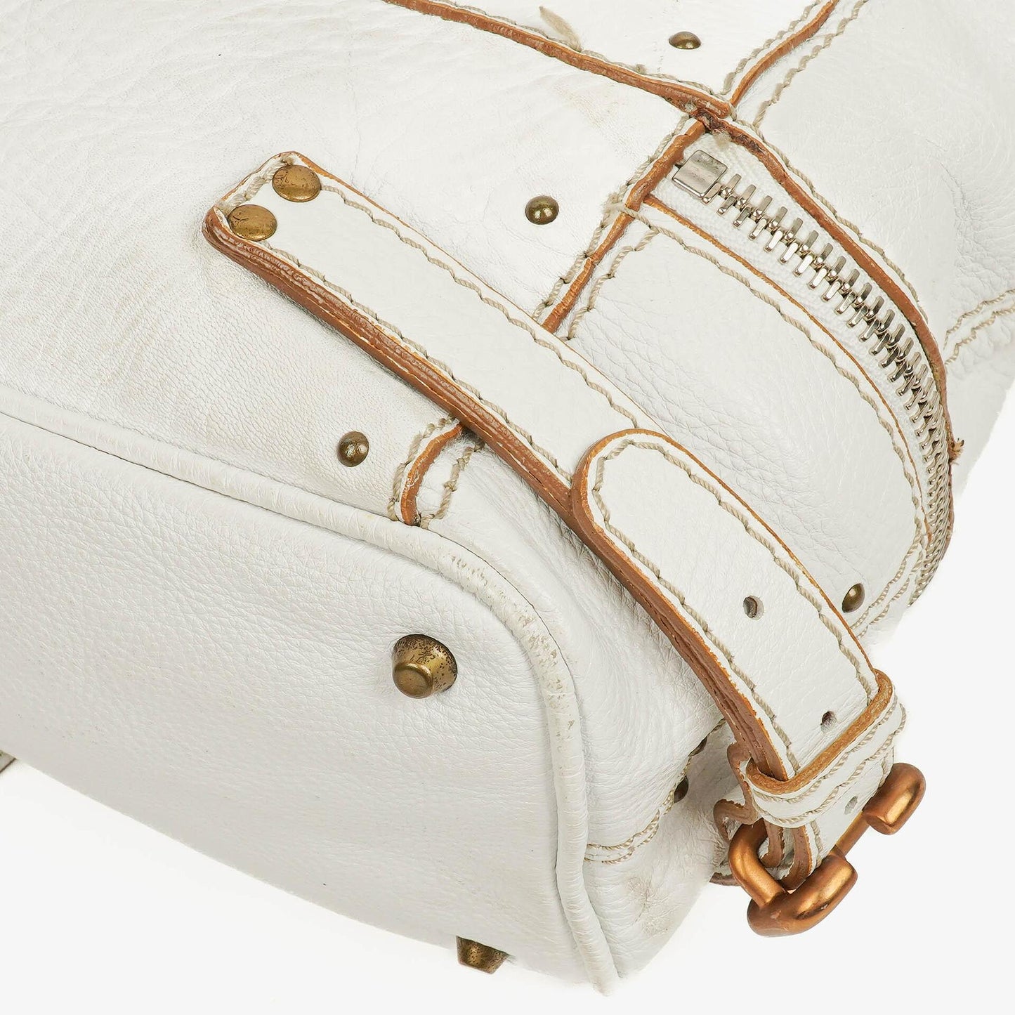 Chloé Paddington Satchel-Tasche in Weiß