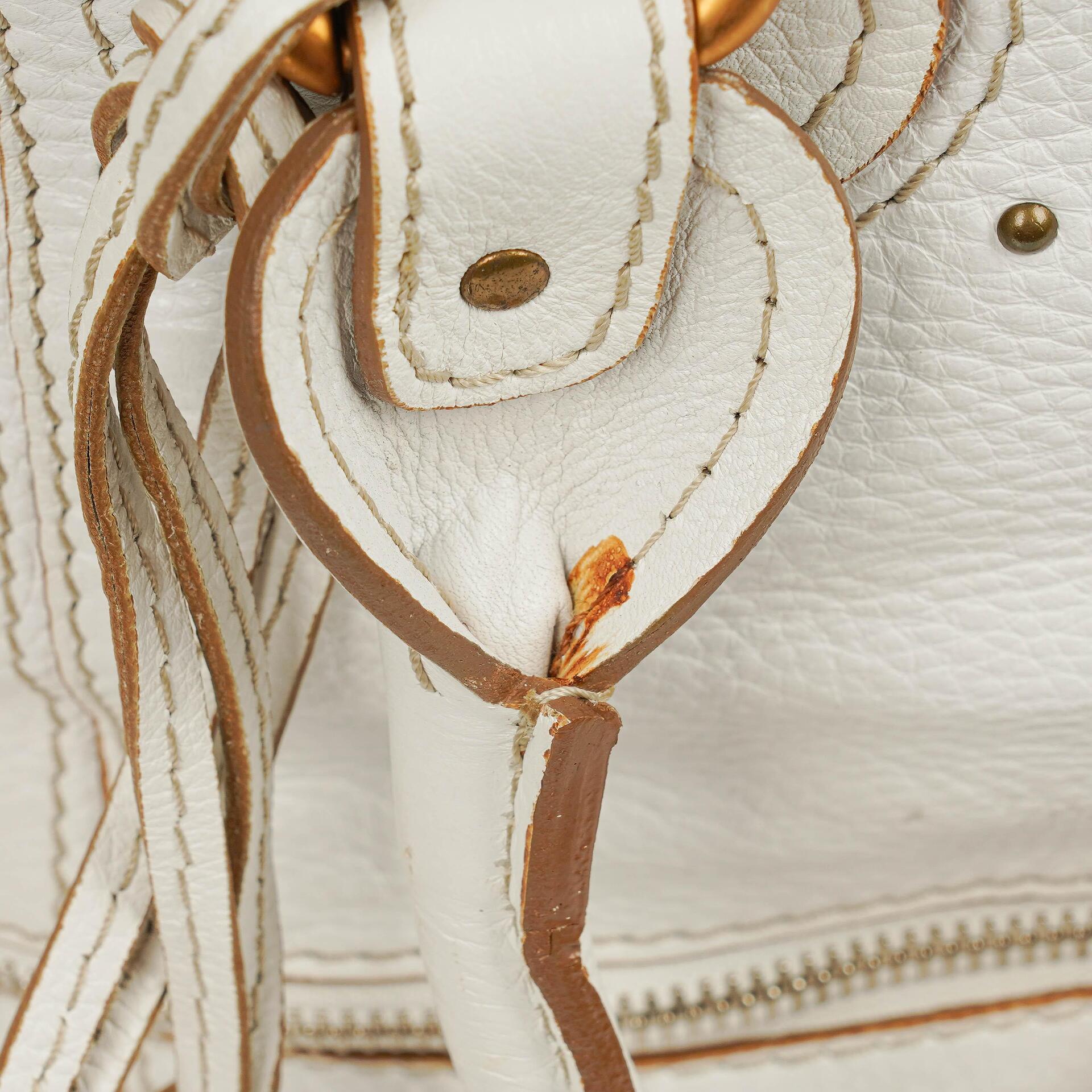 Chloé Paddington Satchel-Tasche in Weiß