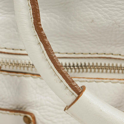 Chloé Paddington Satchel-Tasche in Weiß