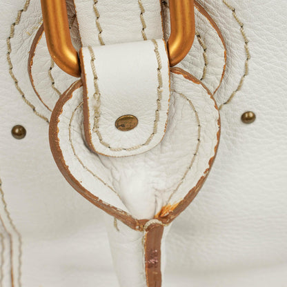Chloé Paddington Satchel-Tasche in Weiß