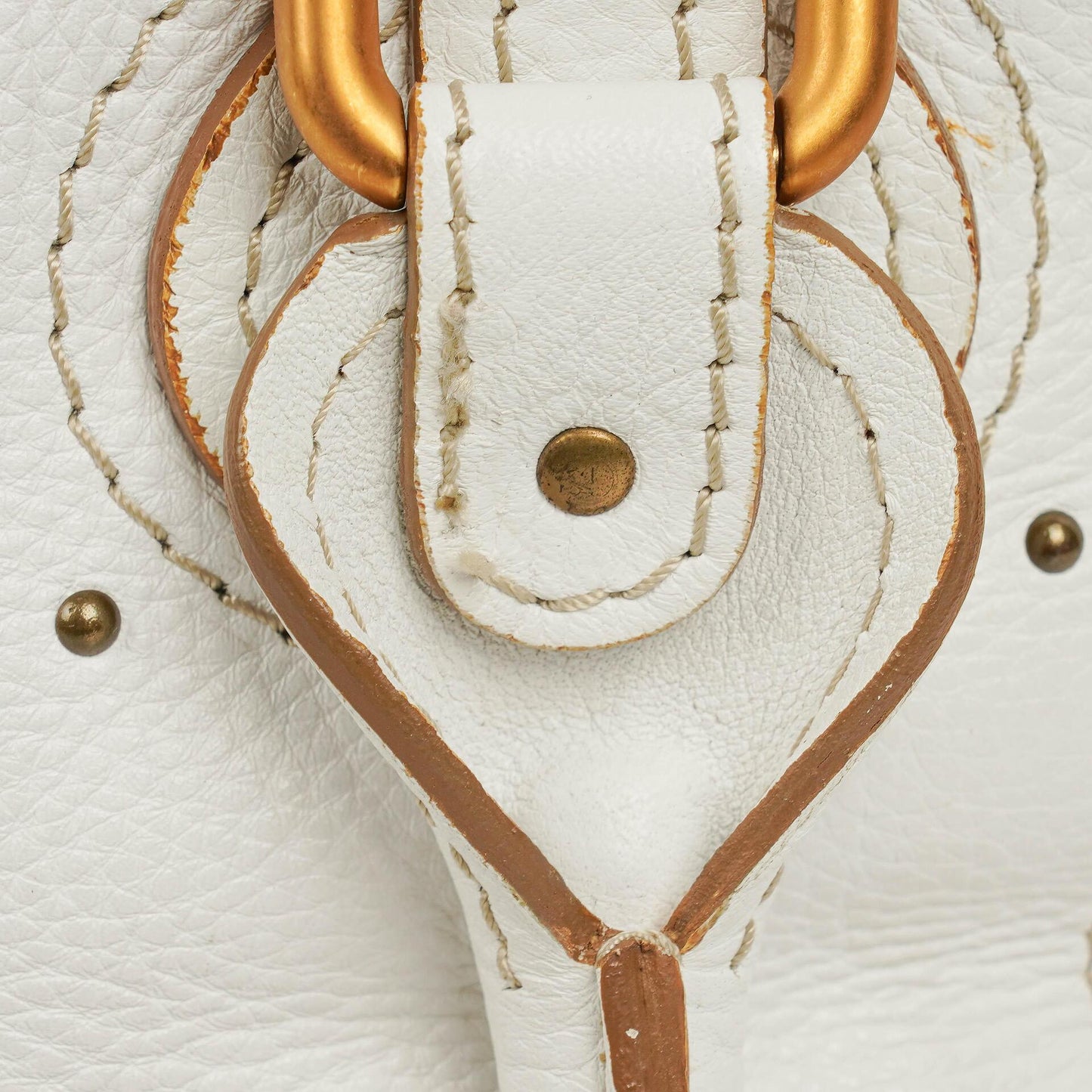 Chloé Paddington Satchel-Tasche in Weiß