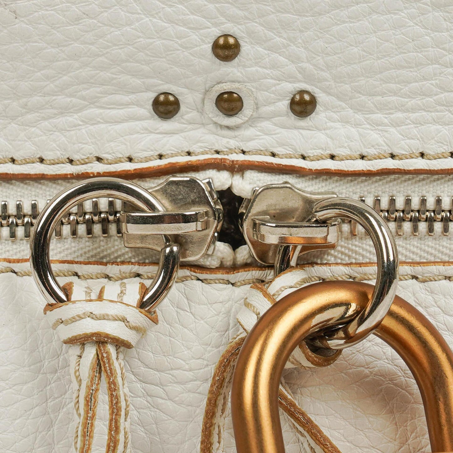 Chloé Paddington Satchel-Tasche in Weiß