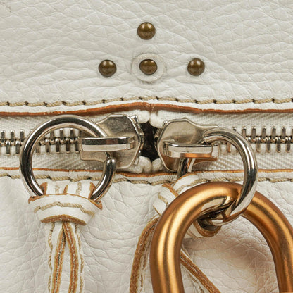 Chloé Paddington Satchel-Tasche in Weiß