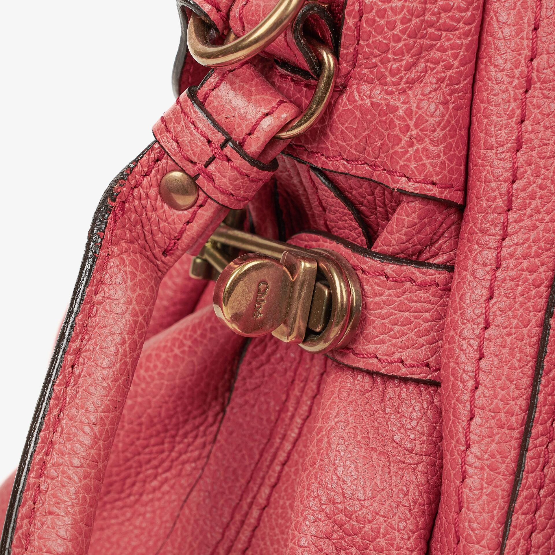 Chloe Paraty Medium Tasche aus rosa Kalbsleder