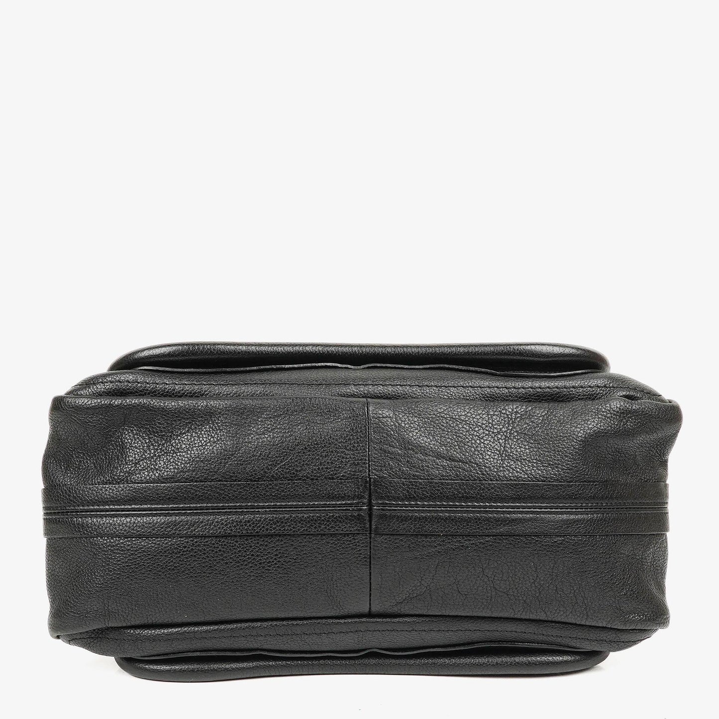 Chloé Paraty Medium Tasche aus schwarzem Kalbsleder