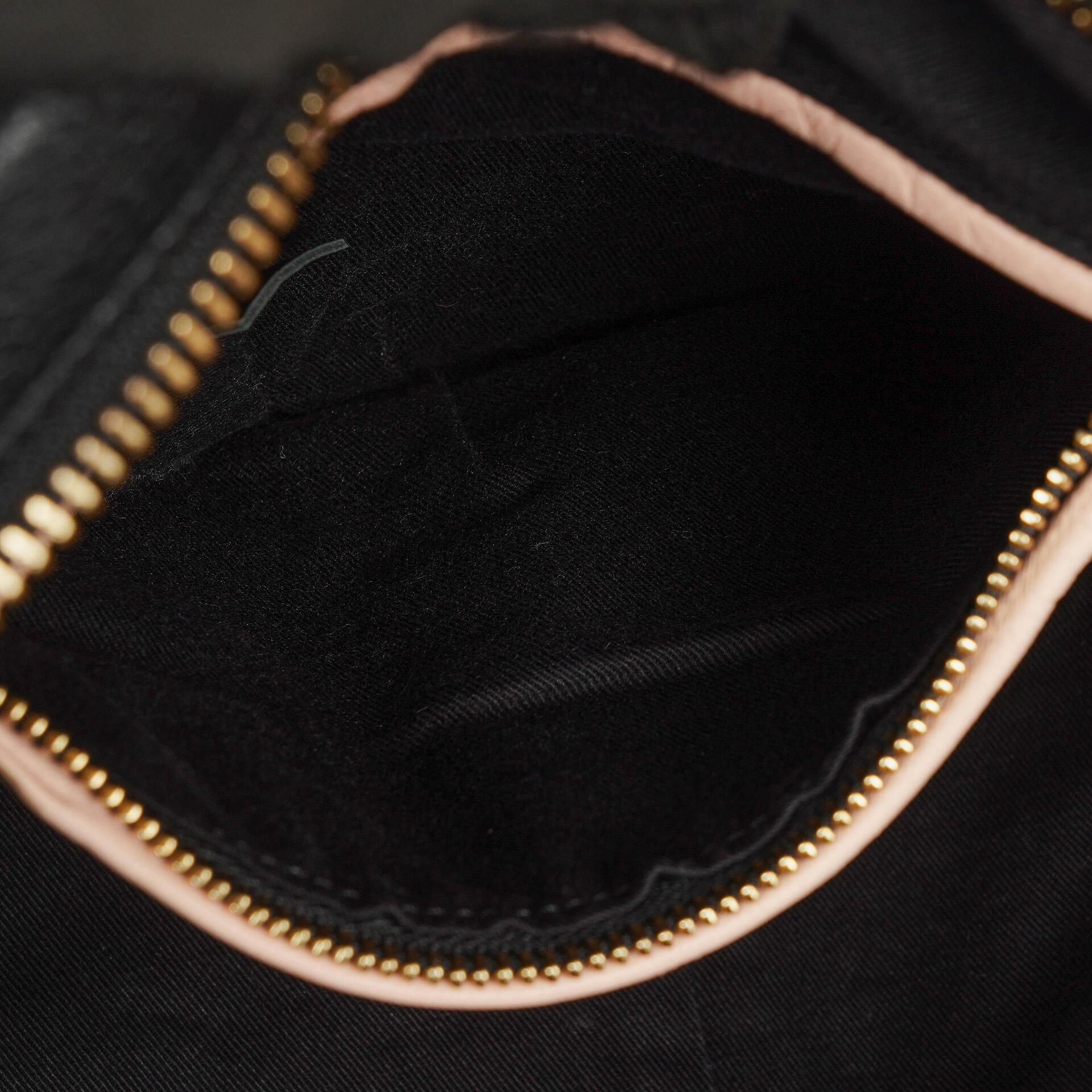 Chloé Paraty Medium Tasche aus schwarzem Kalbsleder