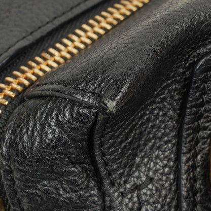 Chloé Paraty Medium Tasche aus schwarzem Kalbsleder
