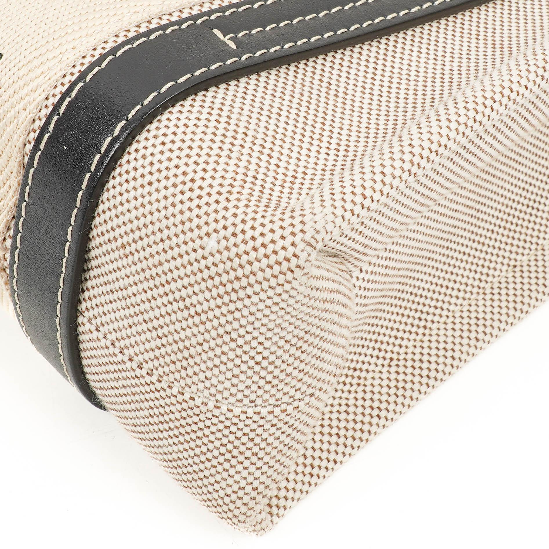 Chloé Kleine Woody Leinen Tote Bag