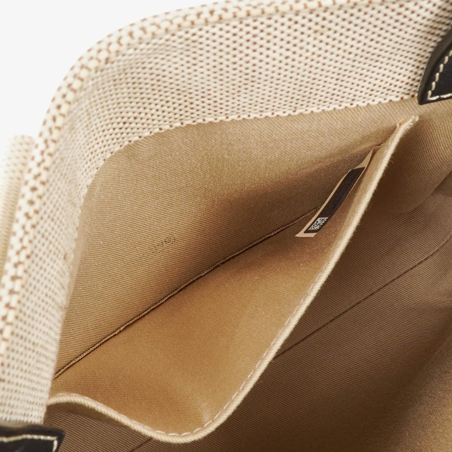 Chloé Small Woody Tote Bag aus Leinen