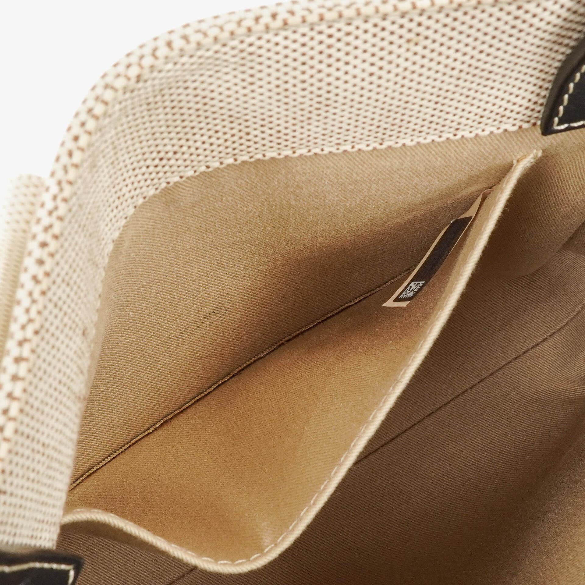 Chloé Small Woody Tote Bag aus Leinen