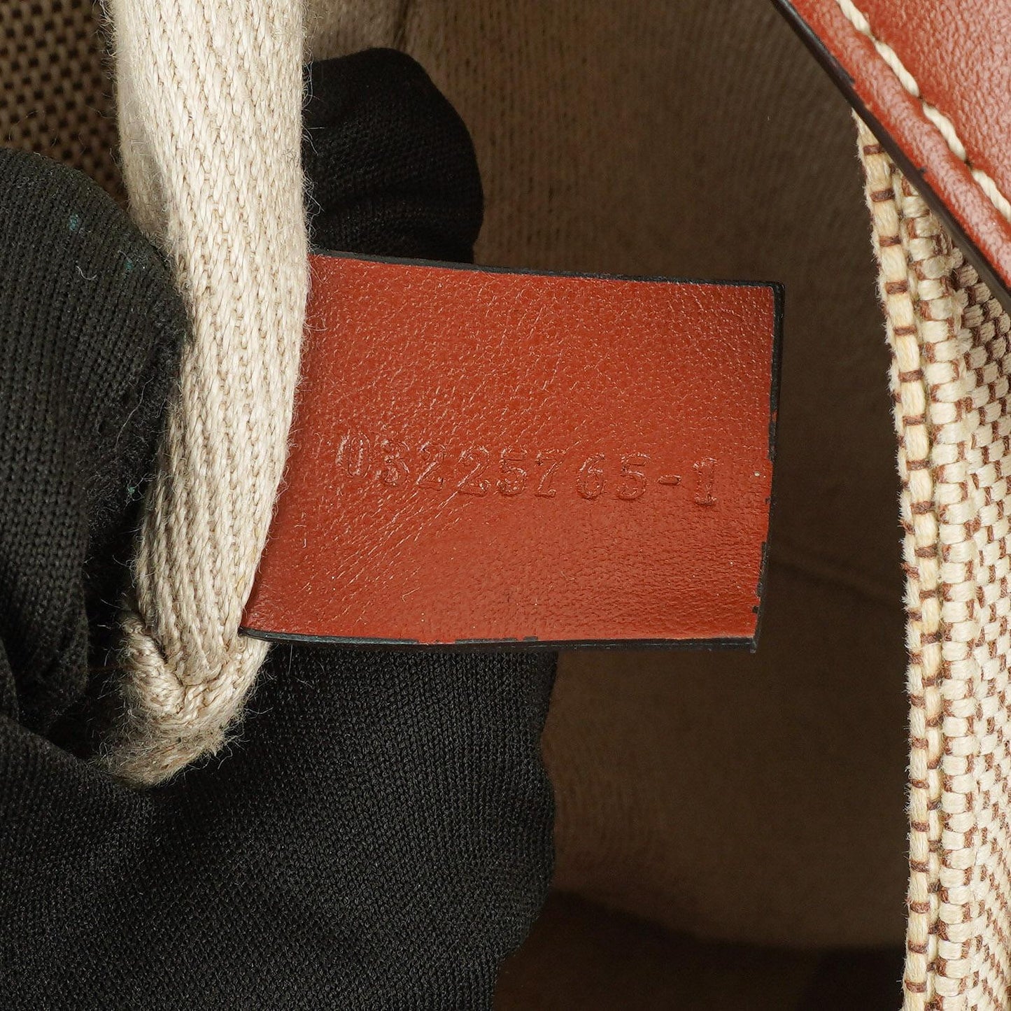 Chloé Kleine Woody Leinen Tote Bag Braun