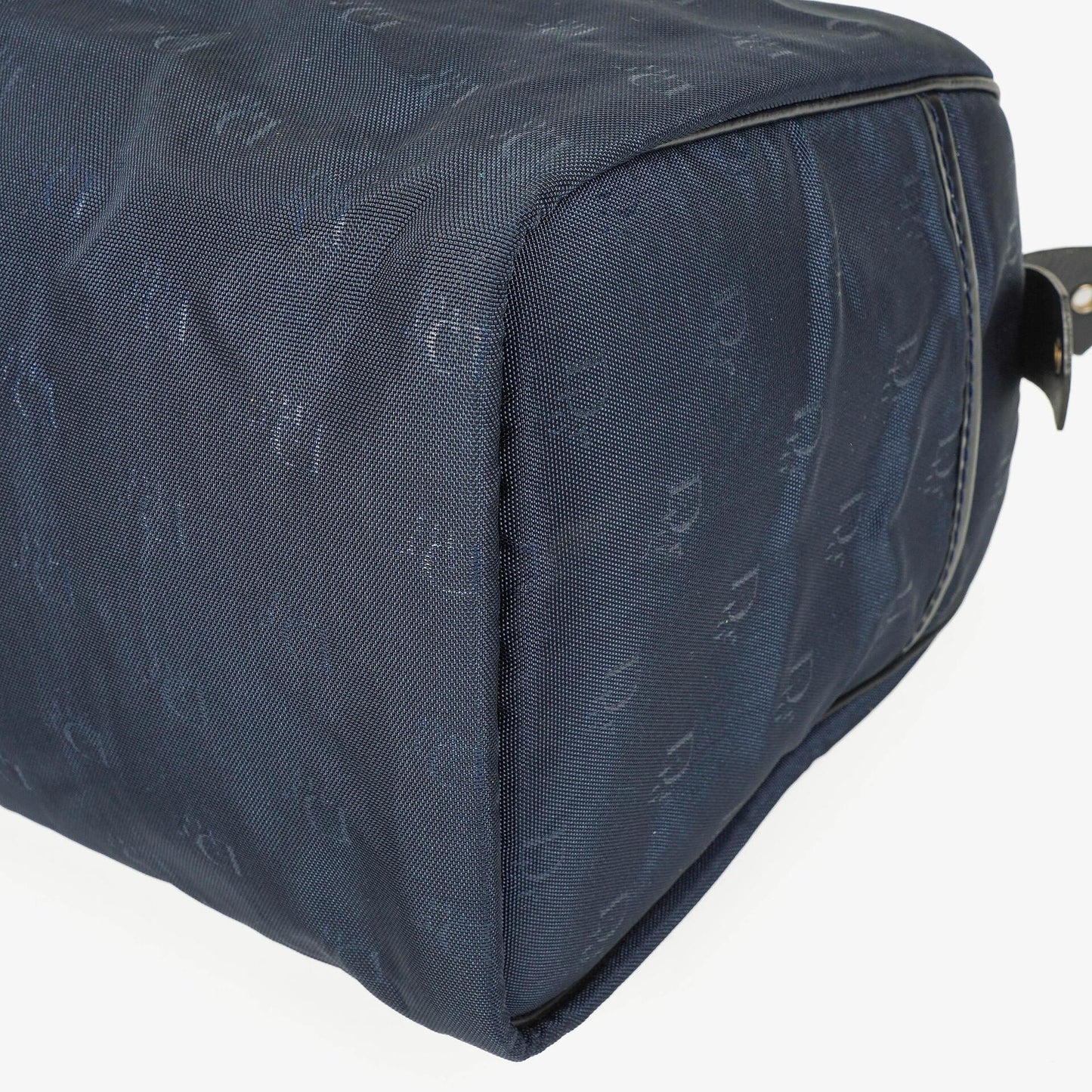 Christian Dior 30 Boston Tasche aus Navy Nylon