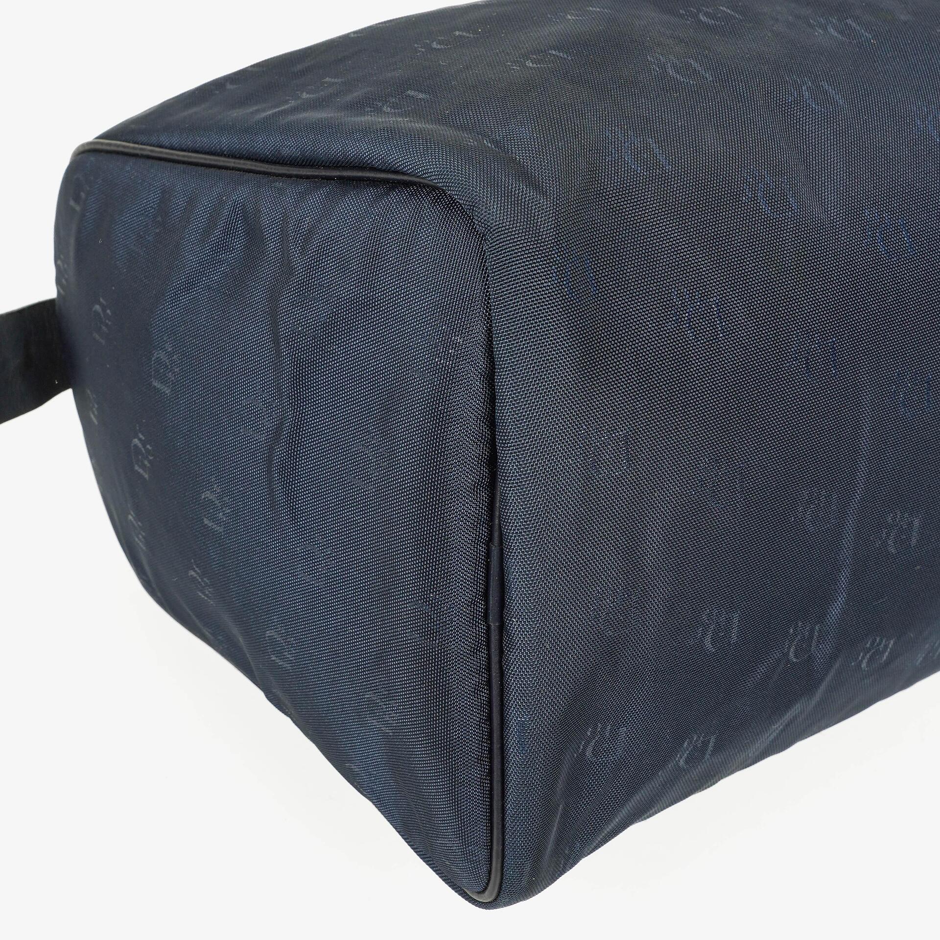 Christian Dior 30 Boston Tasche aus Navy Nylon