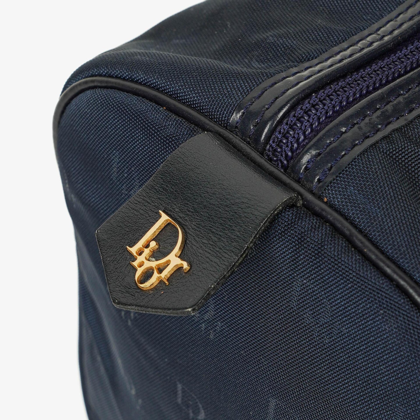 Christian Dior 30 Boston Tasche aus Navy Nylon