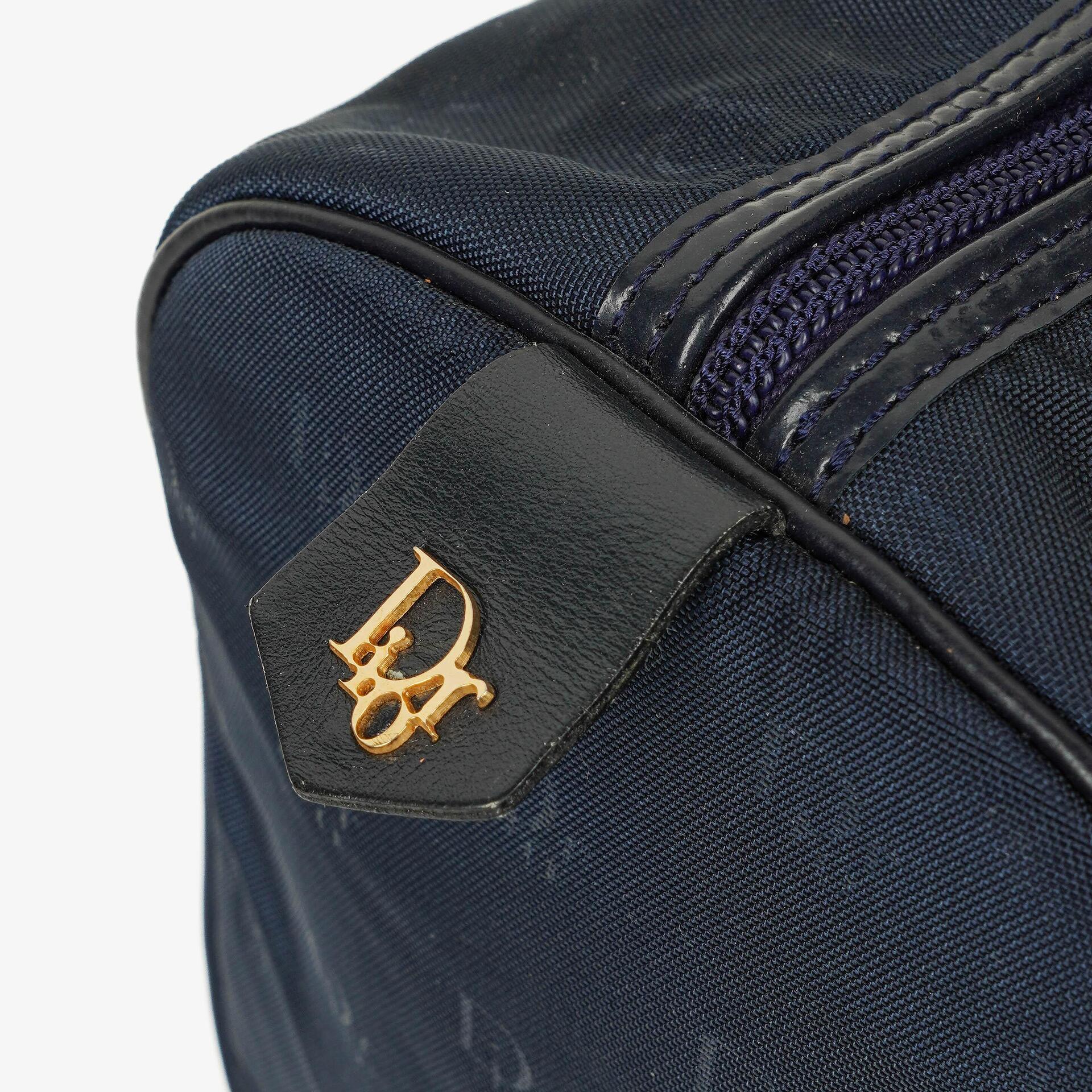 Christian Dior 30 Boston Tasche aus Navy Nylon