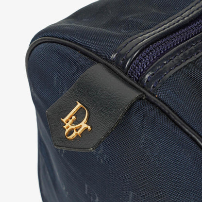 Christian Dior 30 Boston Tasche aus Navy Nylon