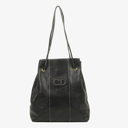 Christian Dior CD Logo Tote-Tasche mit Kordelzug