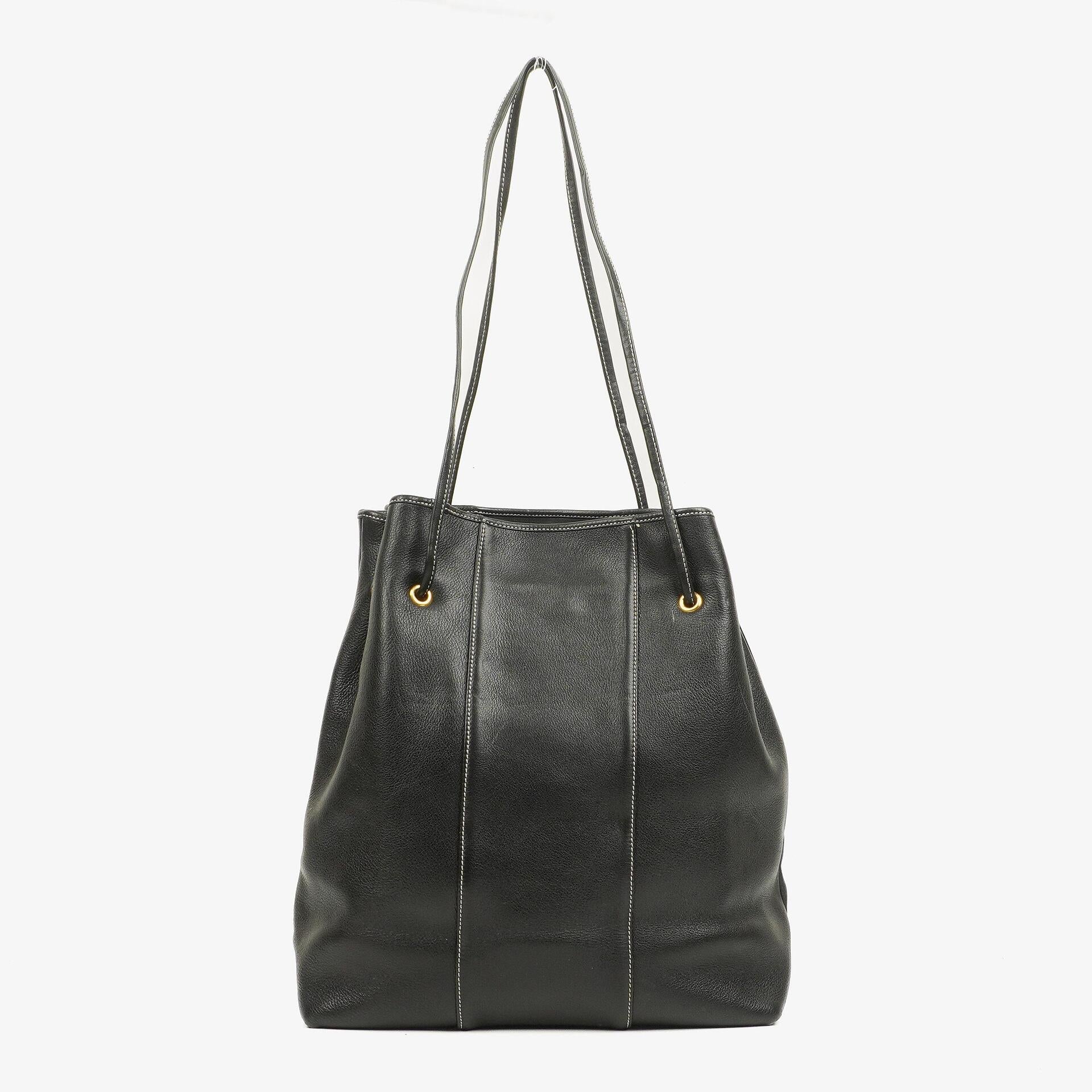 Christian Dior CD Logo Tote-Tasche mit Kordelzug
