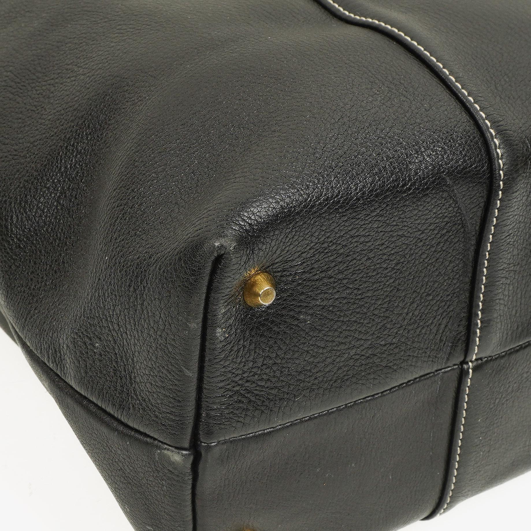 Christian Dior CD Logo Tote-Tasche mit Kordelzug