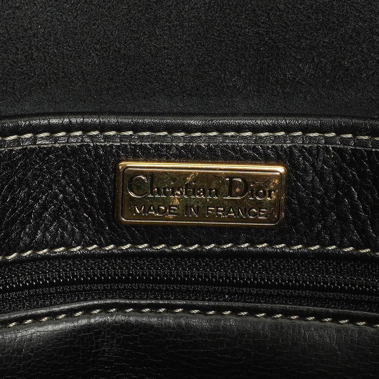 Christian Dior CD Logo Tote-Tasche mit Kordelzug