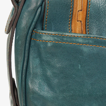 Christian Dior Gaucho Doppelsatteltasche Mittelgroß aus Kalbsleder