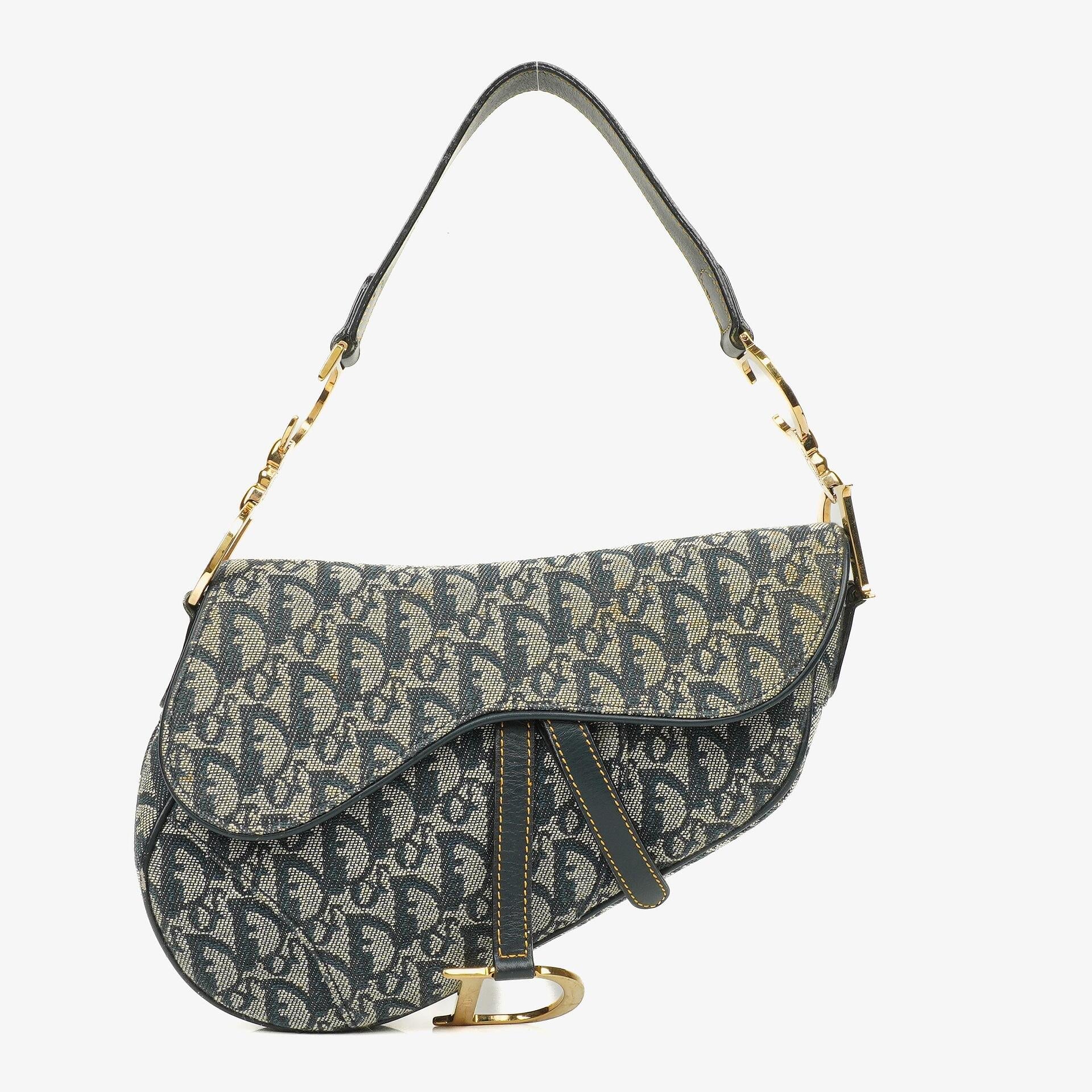 Christian Dior Saddle Tasche in mittlerer Größe
