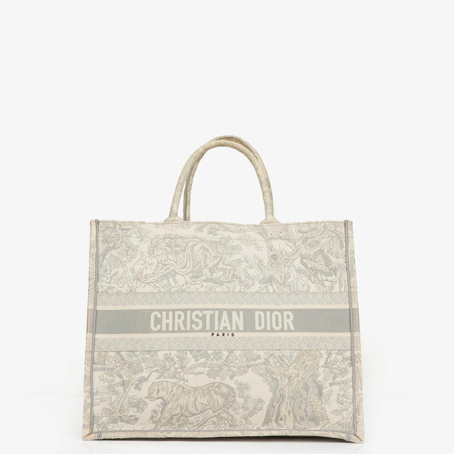 Christian Dior Toile de Jouy Buch-Tasche