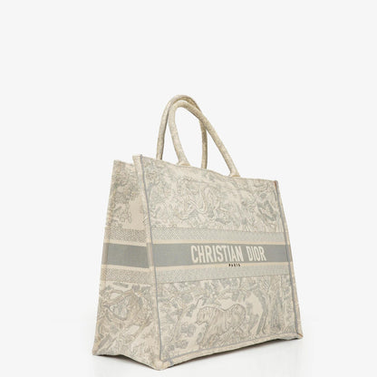 Christian Dior Toile de Jouy Buch-Tasche