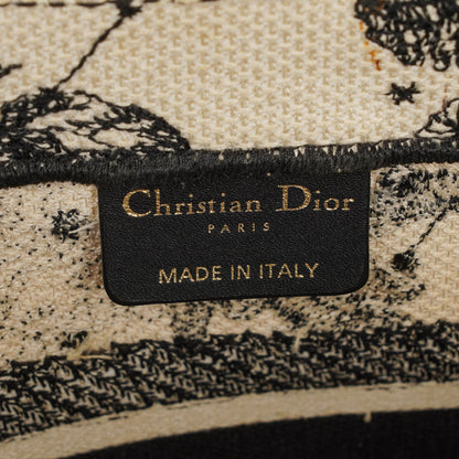 Christian Dior Book Tote Zodiac aus Toile de Jouy
