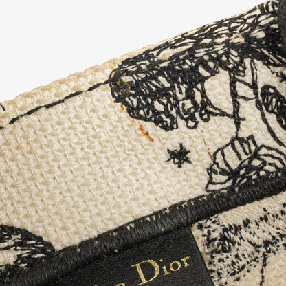 Christian Dior Book Tote Zodiac aus Toile de Jouy